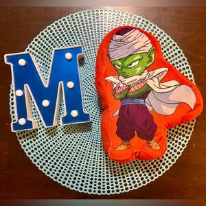 Dragon Ball Z 10” Piccolo Shaped Pillow Plush Toy